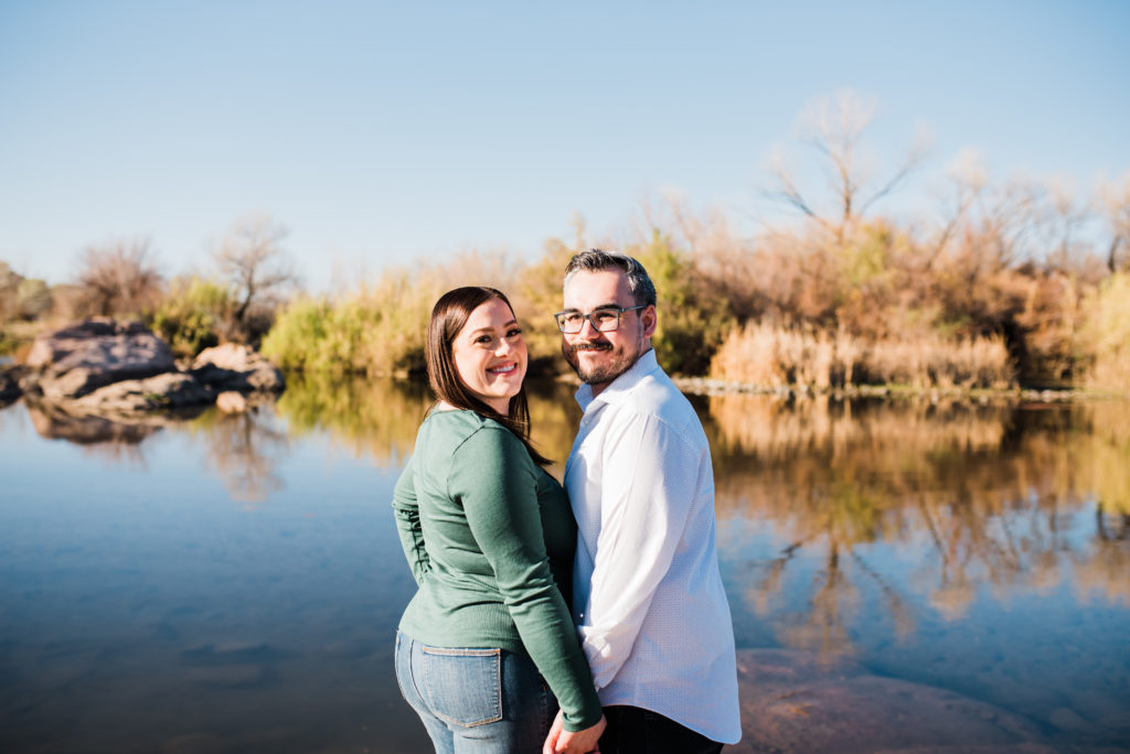 Couple by the salt river 
