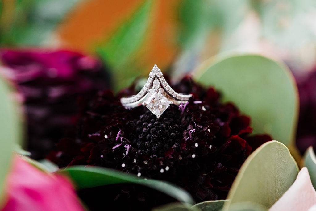 wedding ring detail 