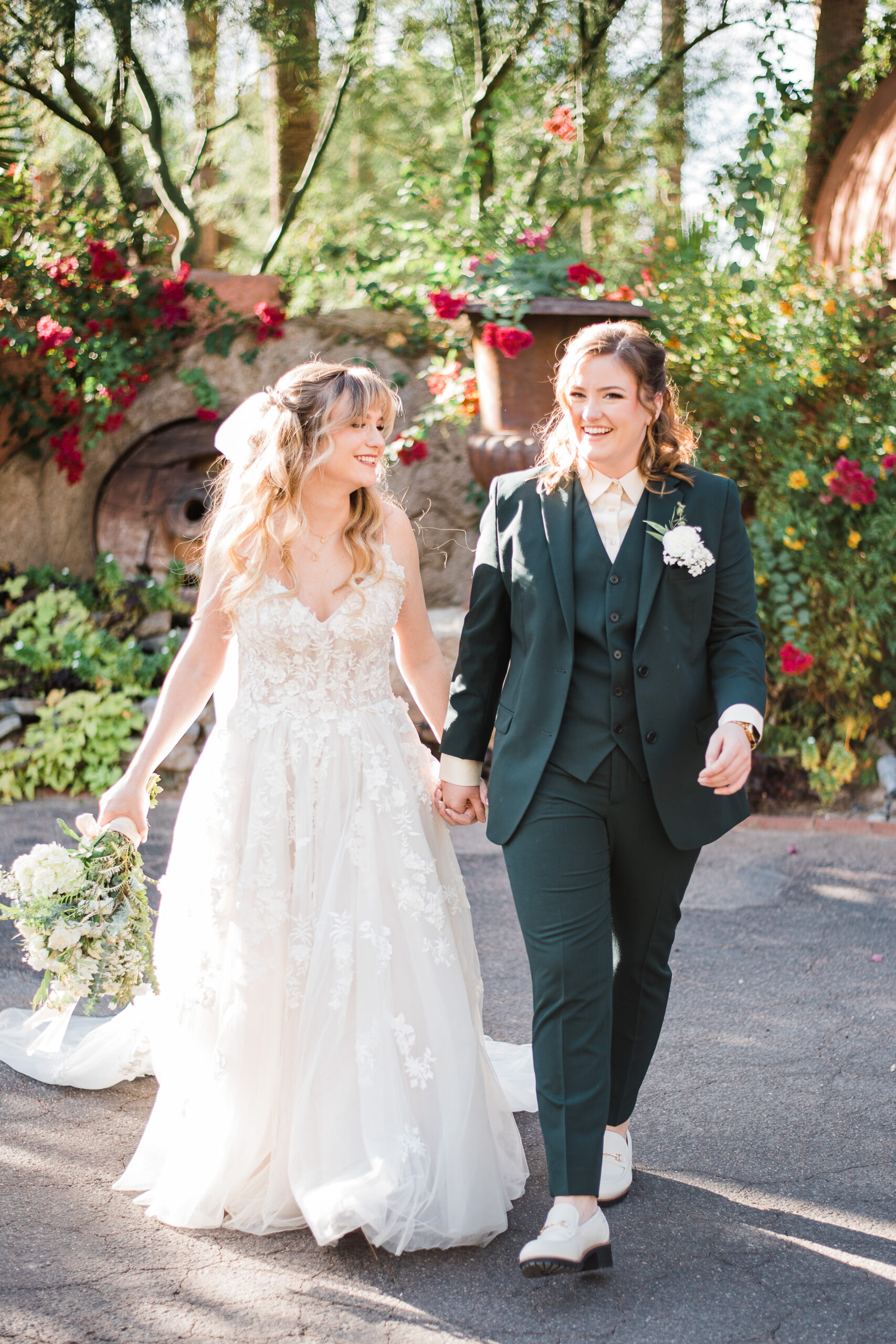 Boojum tree hidden gardens wedding