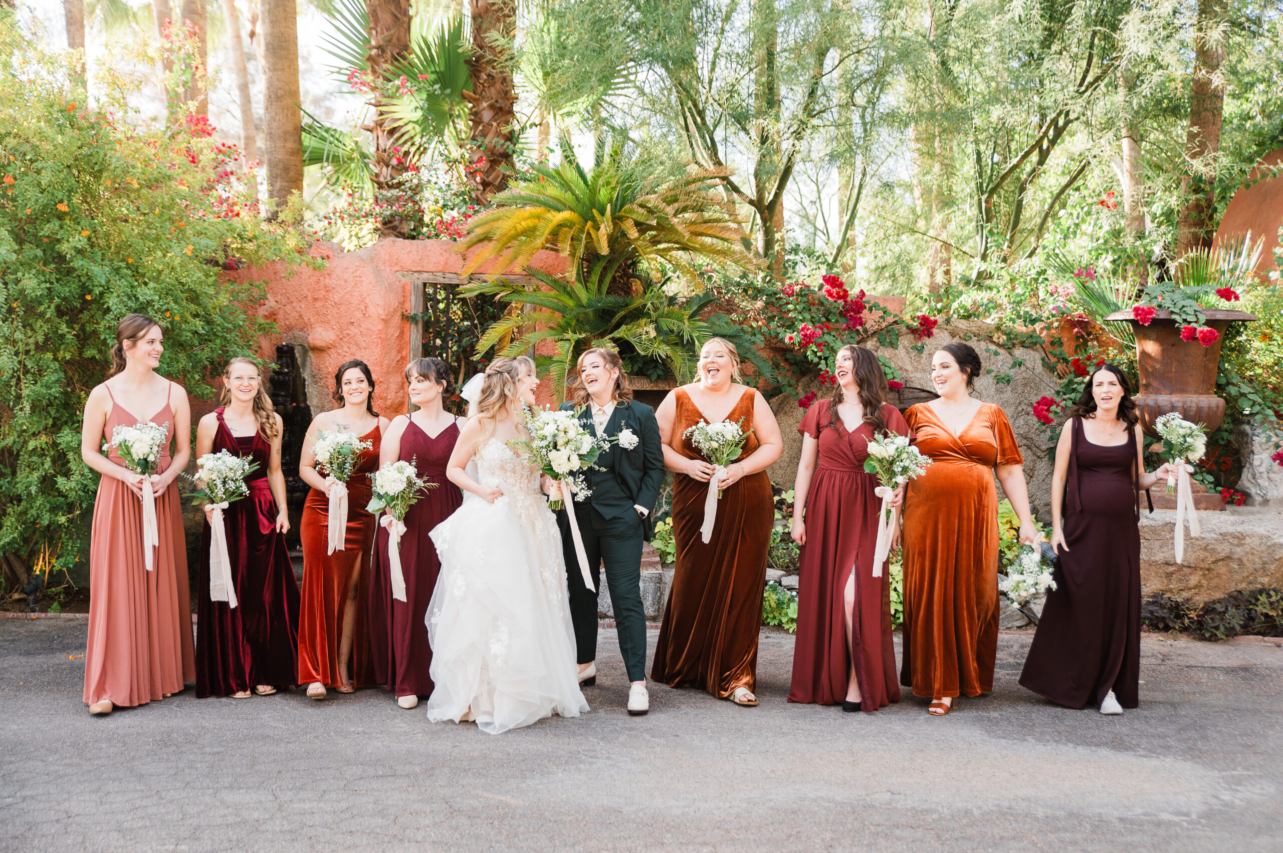 Boojum tree hidden gardens wedding 